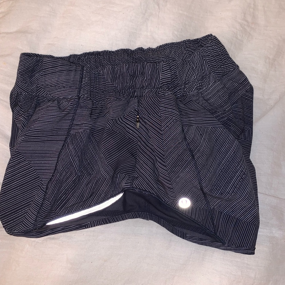 Lulu lemon athletic navy shorts